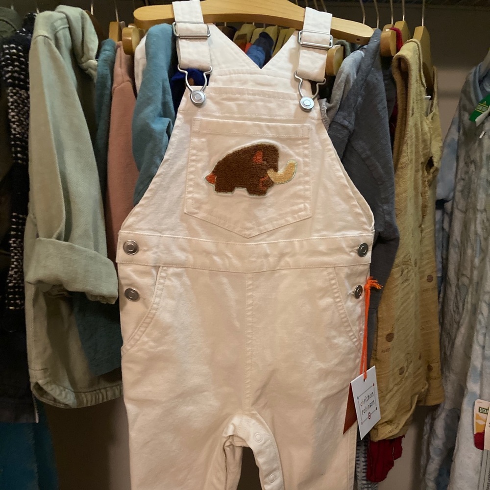 NWT Christian Robinson for Target mammoth overalls 2T